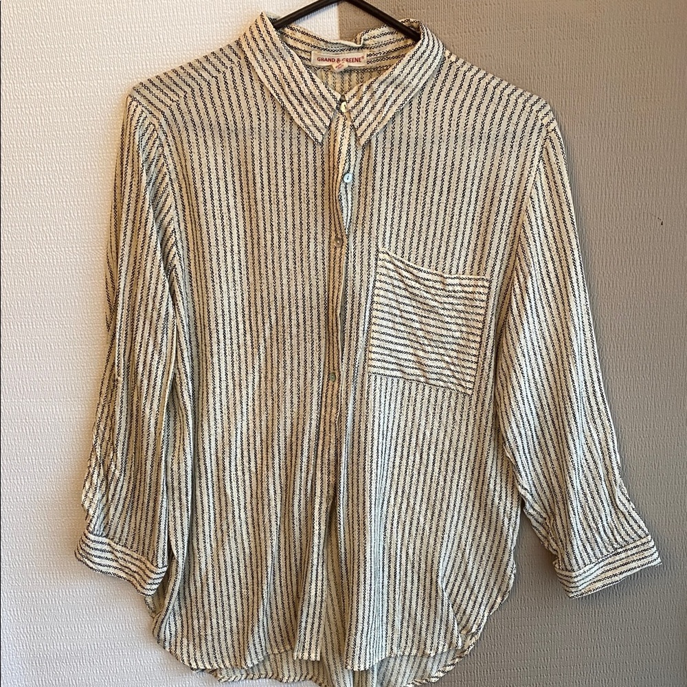 ❤️Grand & Greene Patterned Button-Up Shirt